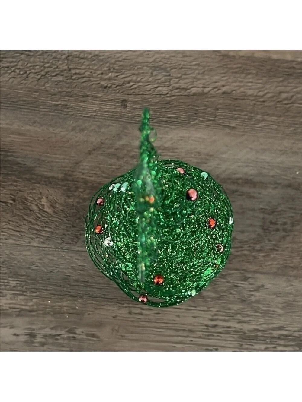 Pier 1 Imports Glitter Wire Star Christmas Tree 10 Inch Set Of 3